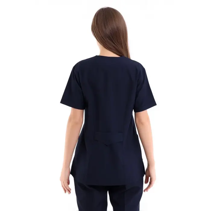 Kare Yaka Kadın Tek Üst - 47 Lacivert