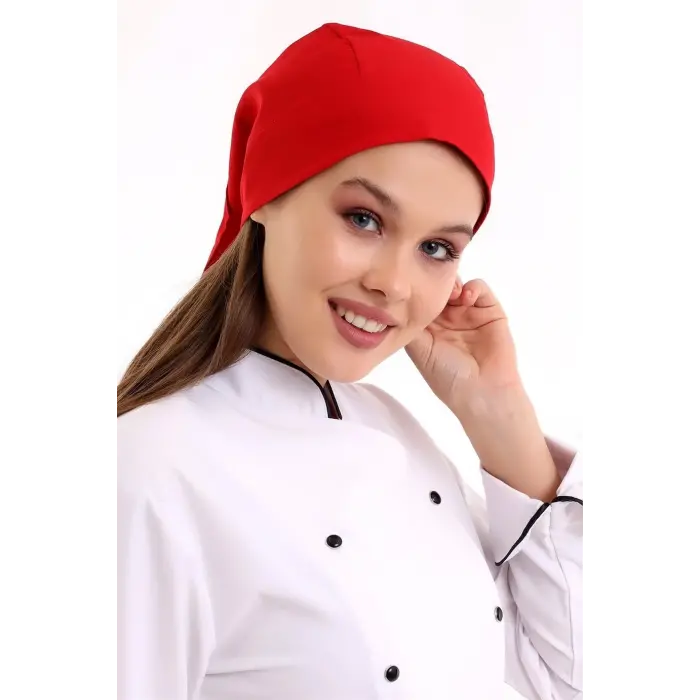 Kuyruklu Bone - 18 Kırmızı