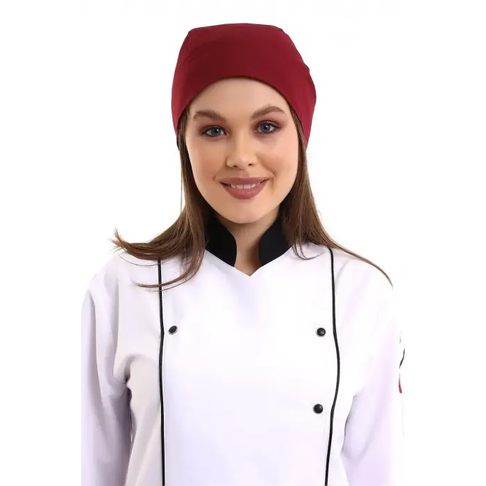 Kuyruklu Bone - 19 Bordo