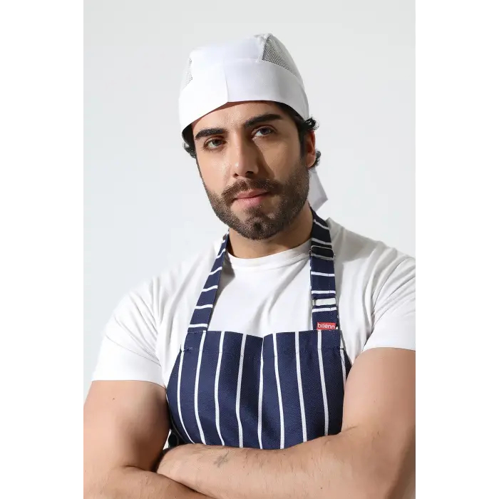 Kuyruklu Bone - Beyaz-file