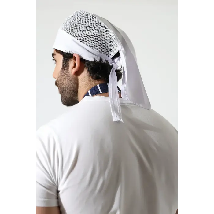 Kuyruklu Bone - Beyaz-file