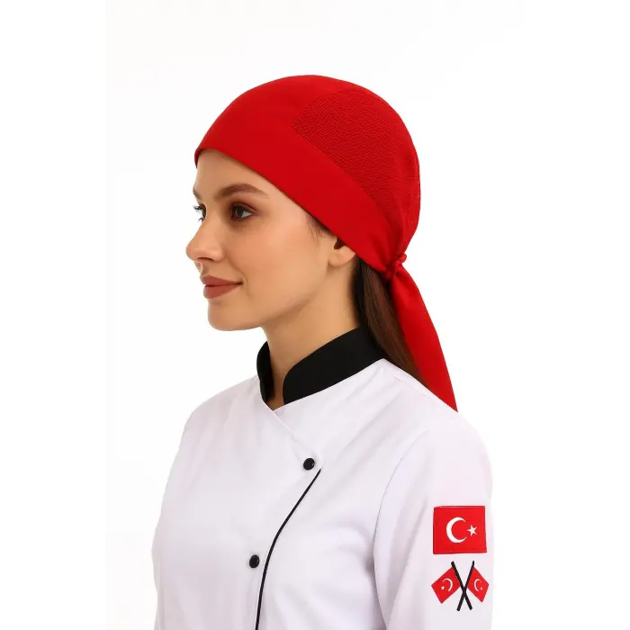 Kuyruklu Bone - Kırmızı-file