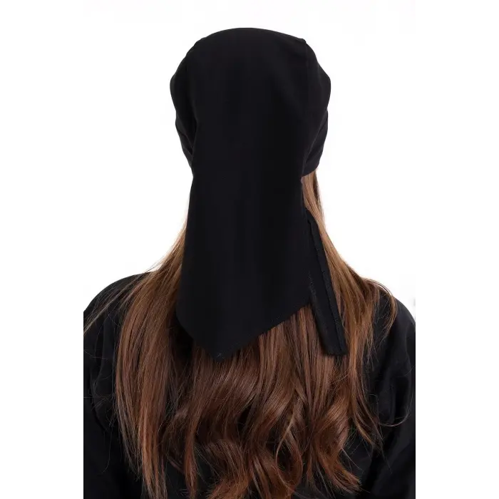 Kuyruklu Bone - Siyah