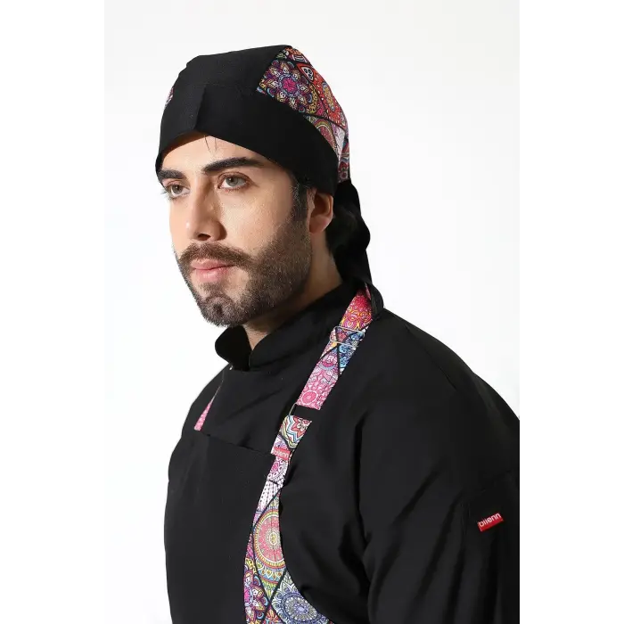 Kuyruklu Bone Siyah Çini