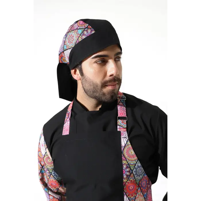 Kuyruklu Bone Siyah Çini