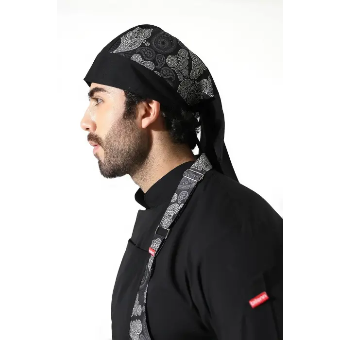 Kuyruklu Bone Siyah Kuru Kafa