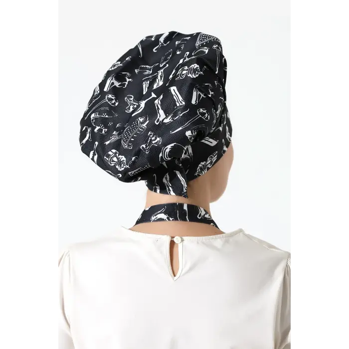 Mantar Kep - 2502 Siyah Merdane