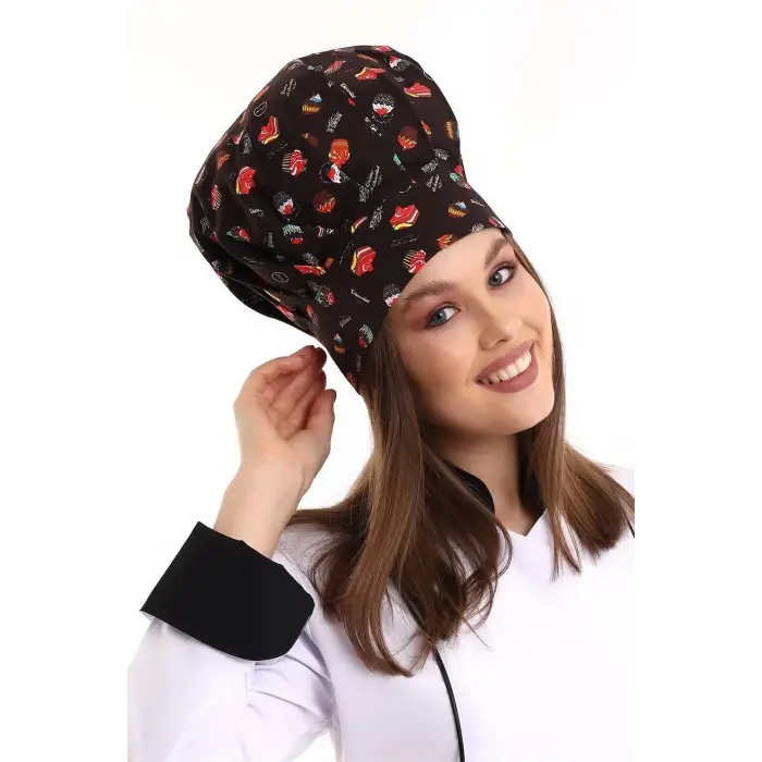 Mantar Kep - 3105 Pasta Desenli