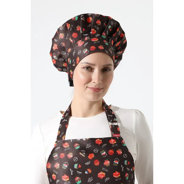 Mantar Kep - 3105 Pasta Desenli