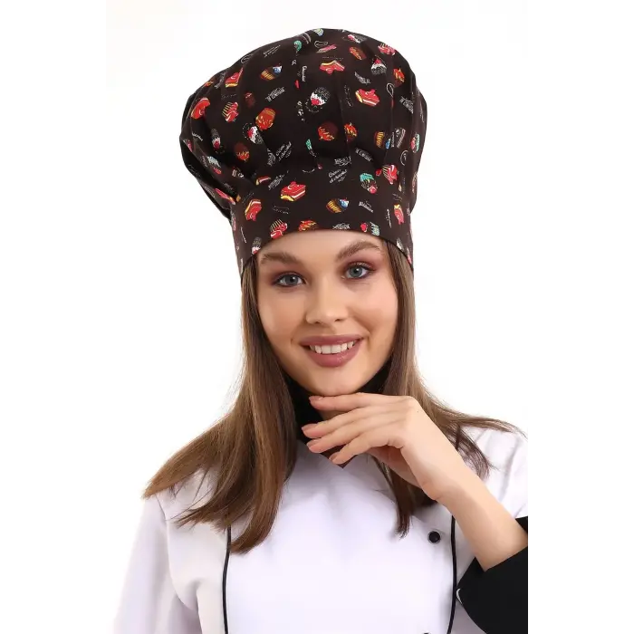 Mantar Kep - 3105 Pasta Desenli