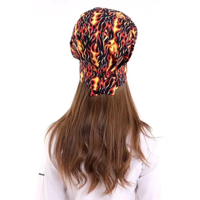 Mantar Kep - 3107 Alev Desenli