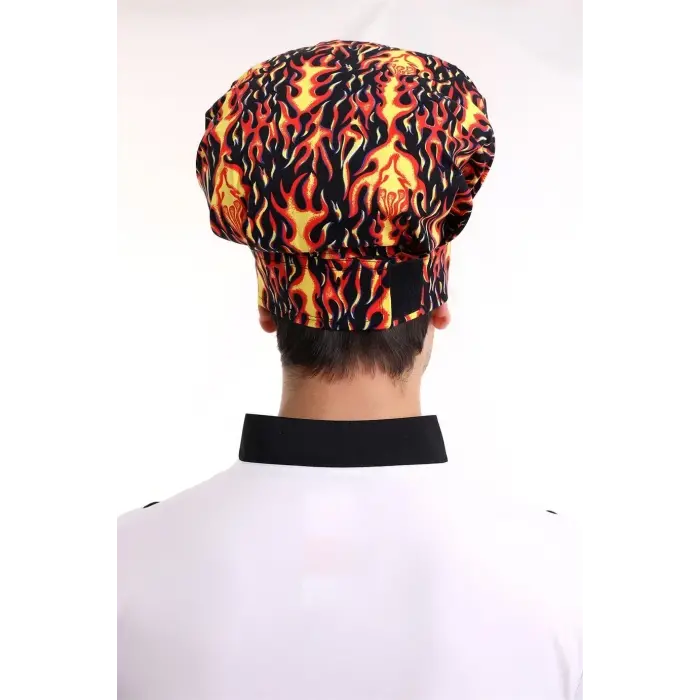 Mantar Kep - 3107 Alev Desenli