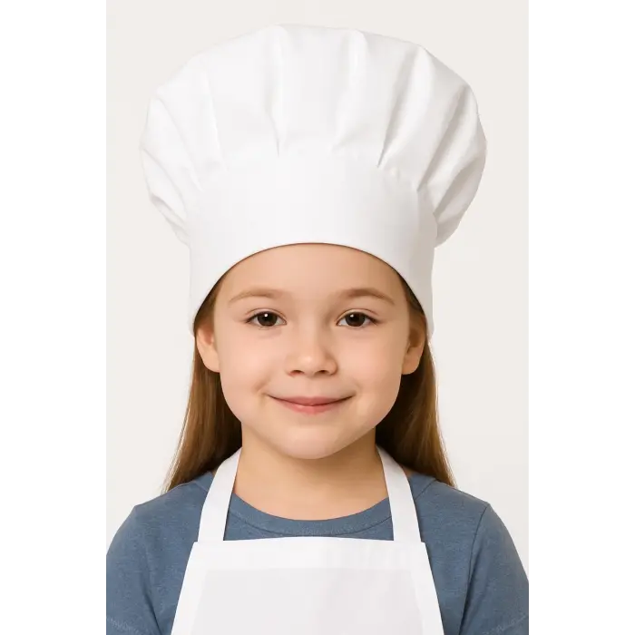 Mantar Kep Çocuk - Beyaz