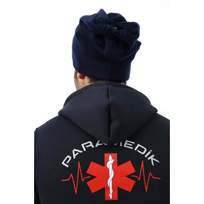 Paramedik Boyunluk Baf - Lacivert