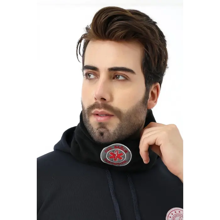 Paramedik Boyunluk Baf - Siyah