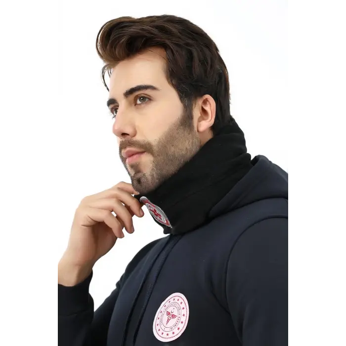 Paramedik Boyunluk Baf - Siyah