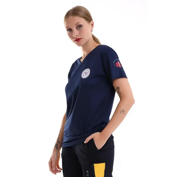 Paramedik Dry Touch Unisex Kısa Kol Tshirt - Lacivert
