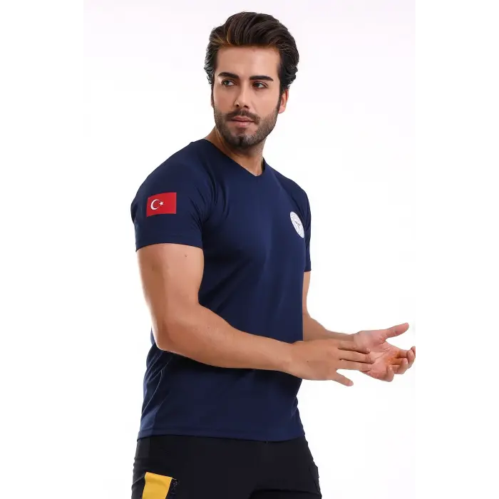 Paramedik Dry Touch Unisex Kısa Kol Tshirt - Lacivert