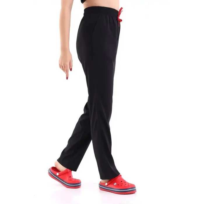 Soft Likralı Pantolon - 6403 Siyah Soft