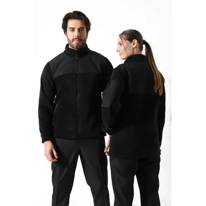 Soft Shell Robalı Unisex Polar Mont - Siyah