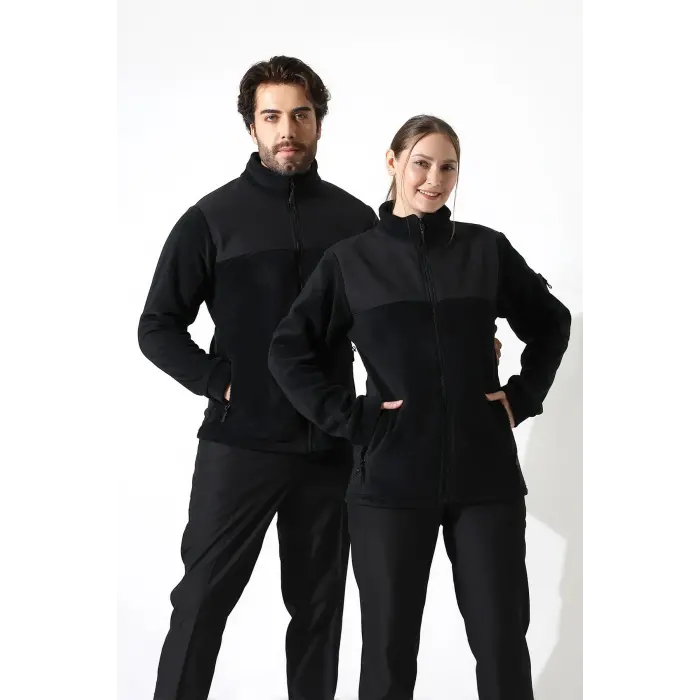 Soft Shell Robalı Unisex Polar Mont - Siyah