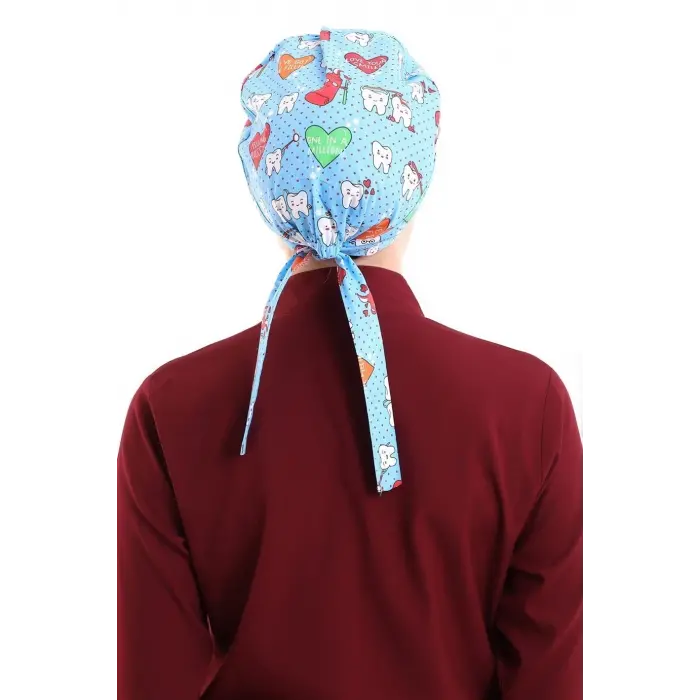 Tesettür Bone - 2113 Turkuaz Diş