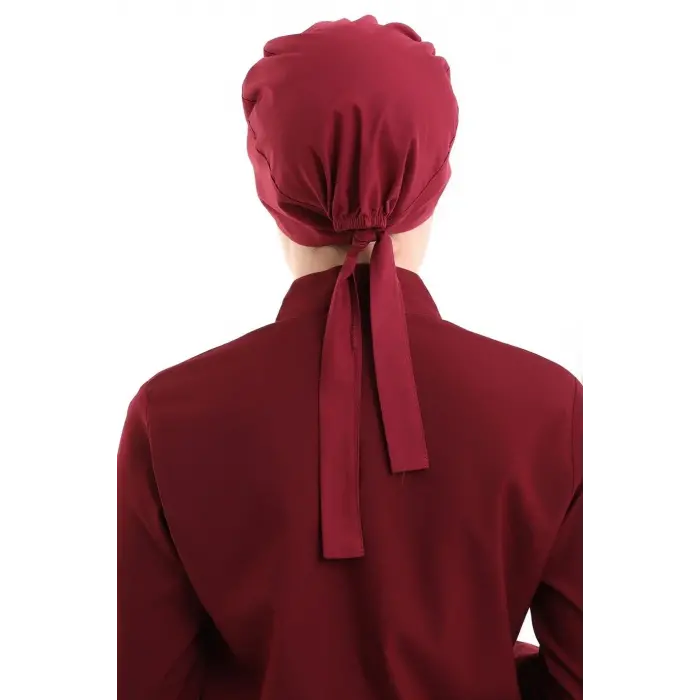 Tesettür Bone - 4809 Bordo