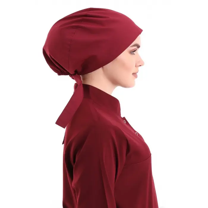 Tesettür Bone - 4809 Bordo