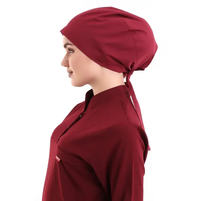 Tesettür Bone - 4809 Bordo