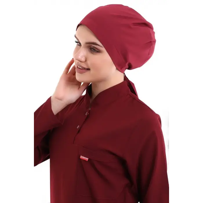 Tesettür Bone - 4809 Bordo