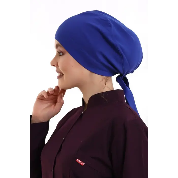 Tesettür Bone - 4816 Saks Mavisi