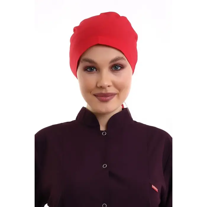 Tesettür Bone - 4817 Kırmızı