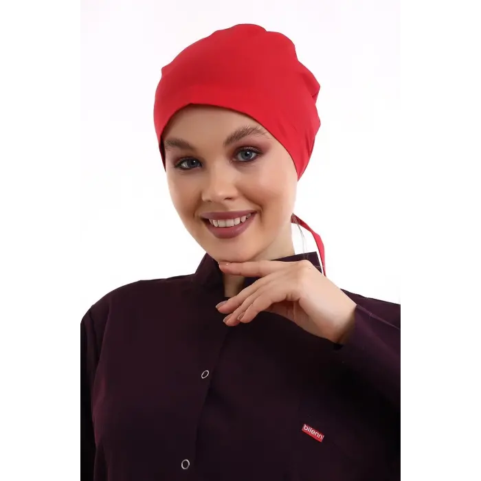 Tesettür Bone - 4817 Kırmızı