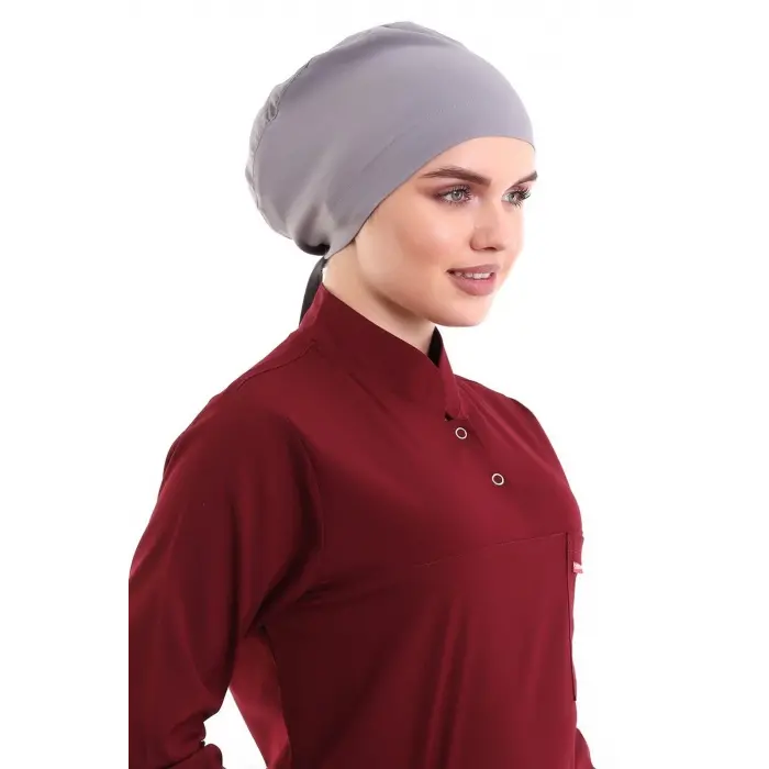 Tesettür Bone - 4818 Gri