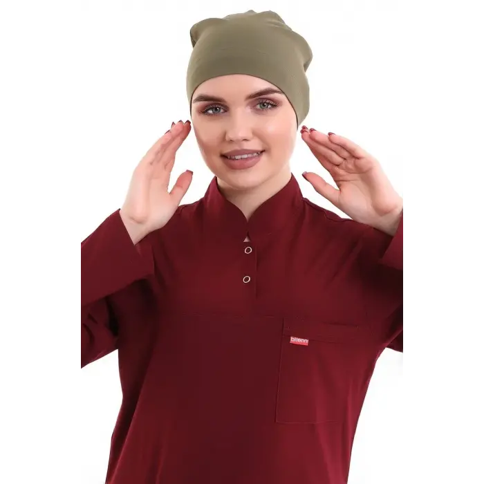 Tesettür Bone - 4822 Haki