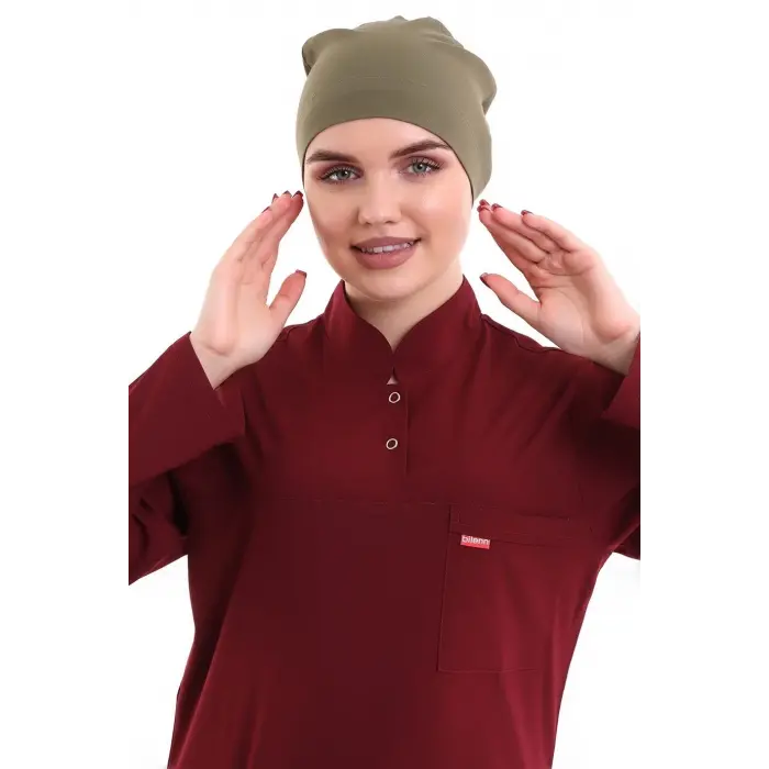 Tesettür Bone - 4822 Haki