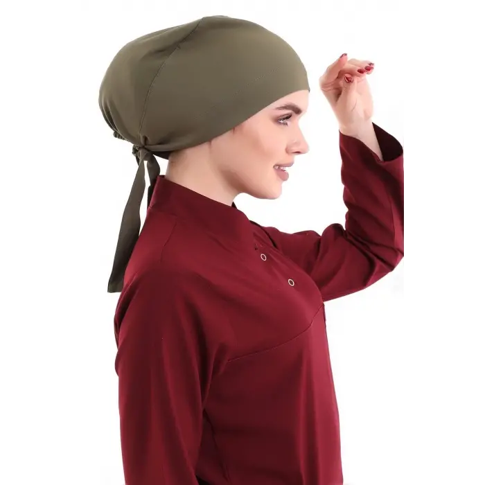 Tesettür Bone - 4822 Haki