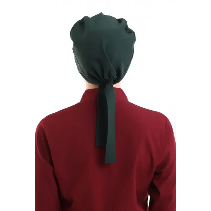 Tesettür Bone - 6429 Ördek Başı Yeşili