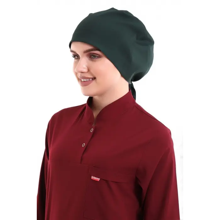 Tesettür Bone - 6429 Ördek Başı Yeşili