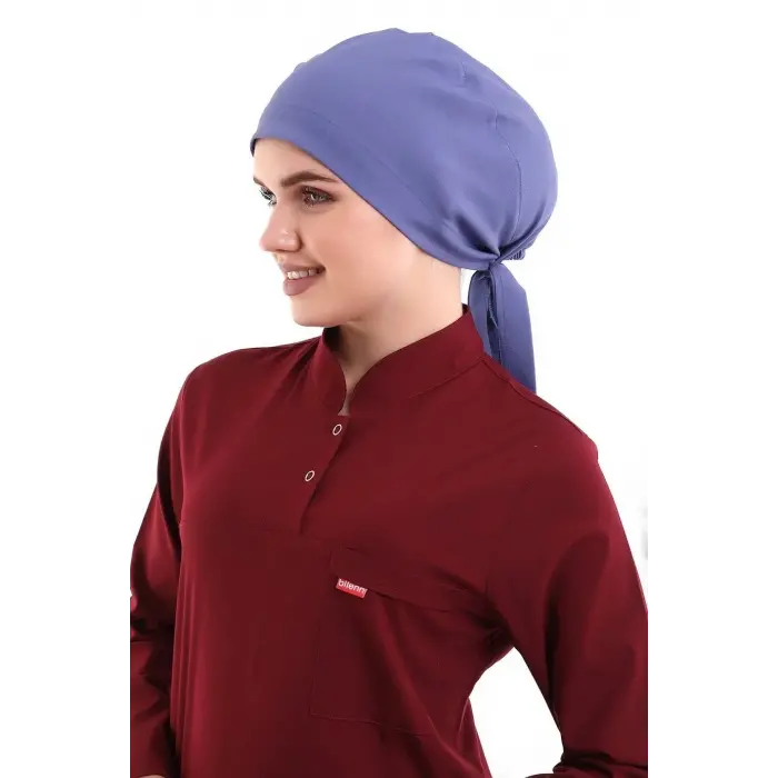 Tesettür Bone - 6432 İndigo Mavi