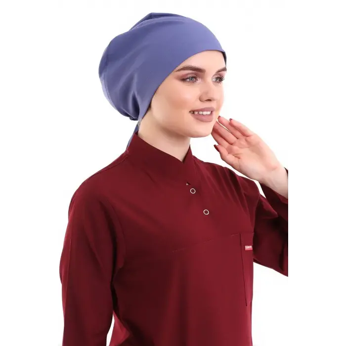 Tesettür Bone - 6432 İndigo Mavi