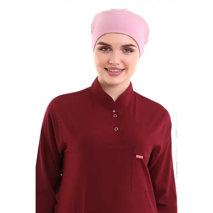 Tesettür Bone - 6433 Pudra