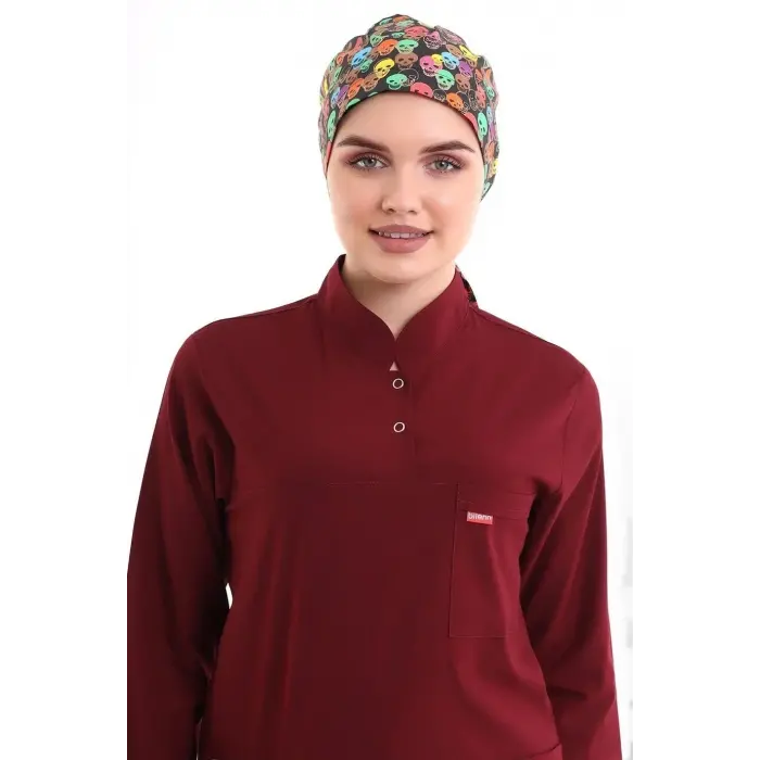 Tesettür Bone - 9007 Rekli Kuru Kafa