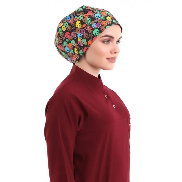 Tesettür Bone - 9007 Rekli Kuru Kafa