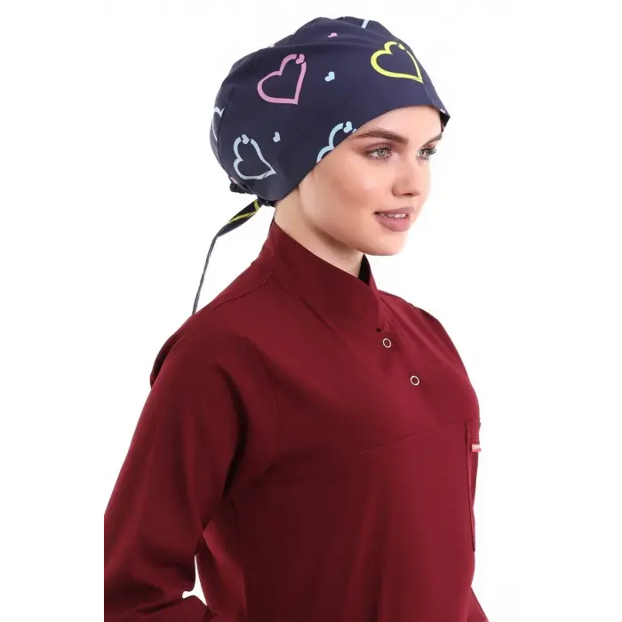 Tesettür Bone - 9008 Laci Kalpli