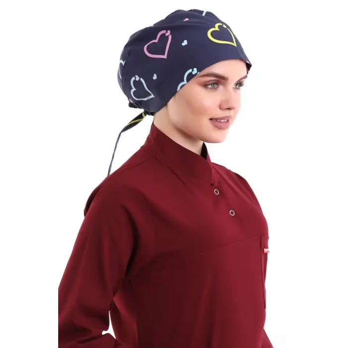 Tesettür Bone - 9008 Laci Kalpli