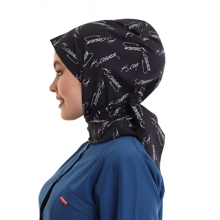 Tesettür Boyun Bağlamalı Bone - 1904 K.atatürk