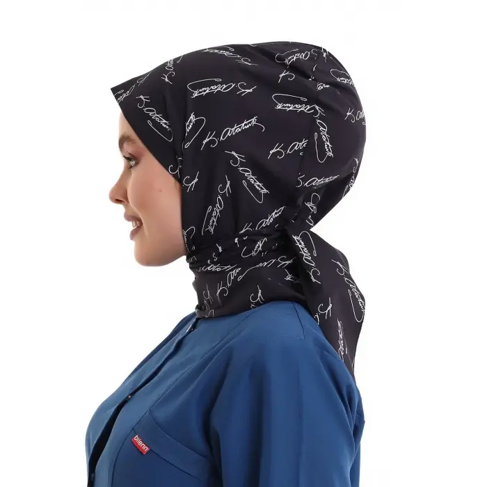 Tesettür Boyun Bağlamalı Bone - 1904 K.atatürk