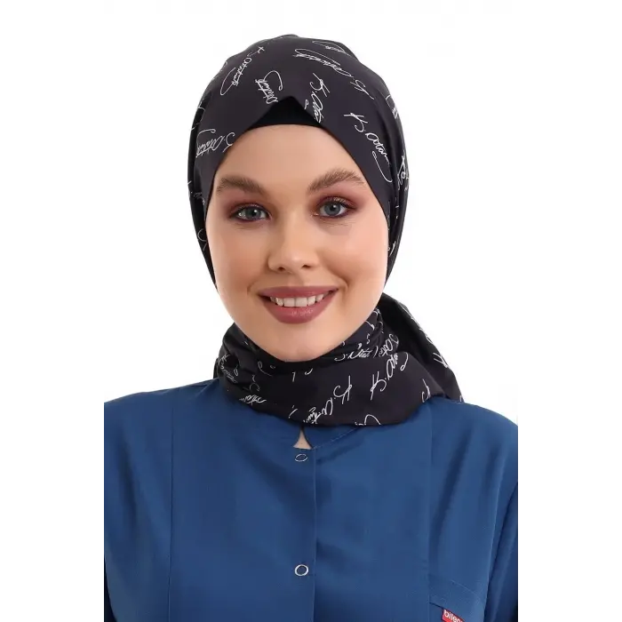 Tesettür Boyun Bağlamalı Bone - 1904 K.atatürk