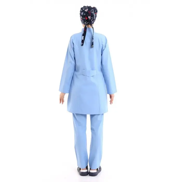 Tesettür Forma Takımı Full Çıtçıt - 31 Açık Mavi